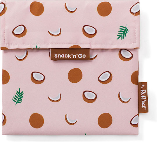 Rolleat Snack 'n' Go Fruits Kids' Lunch Snack Bag Coconut 18cm