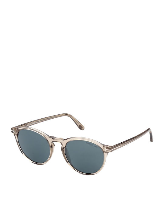 Tom Ford Aurele Women's Sunglasses with Beige H...