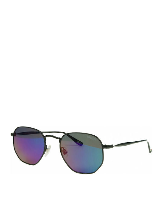 Superdry Studios Crew Sunglasses Gray with Metal Frame & Purple Lens Superdry Studios Crew Sunglasses Gray with Metal Frame & Purple Lens