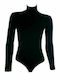 Women's Primo Long Sleeve and Turtleneck Short with Long Sleeve and Turtleneck Black