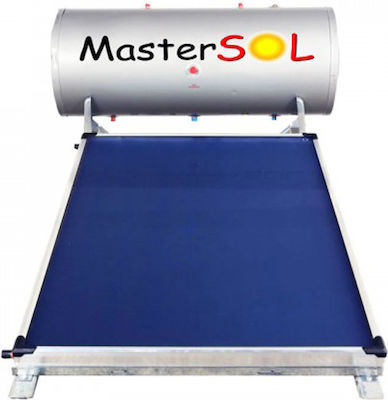 MasterSOL LP Ηλιακός Θερμοσίφωνας 200 λίτρων Glass Τριπλής Ενέργειας με 2.75τ.μ. Συλλέκτη Χαμηλού Ύψους
