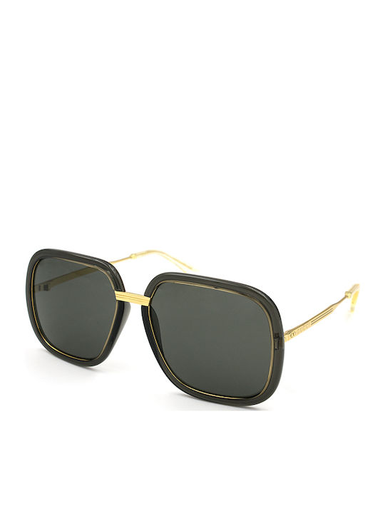 Gucci Women's Sunglasses with Black Frame and Grey Lenses GG0905S/001/60-17-145