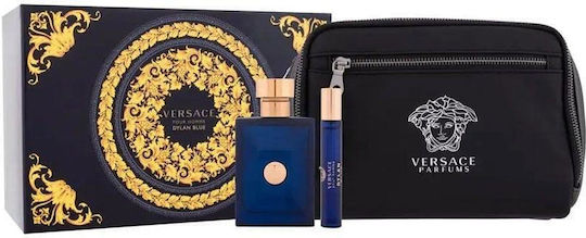 Versace Dylan Blue Pour Homme Set De Parfumuri Pentru Bărbați Cu Eau De Toilette
