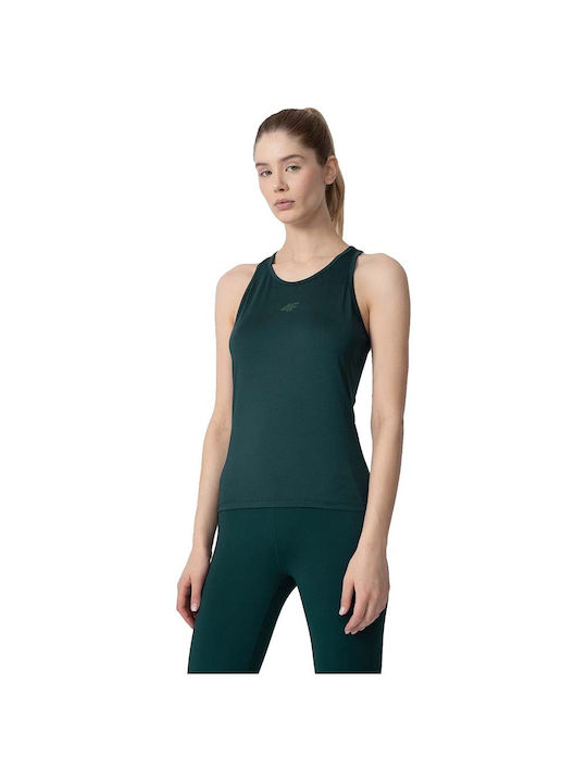 4F Women's Athletic Blouse Sleeveless Green