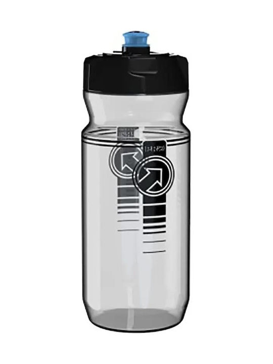PRO Team Wasserflasche Kunststoff 600ml Transpa...