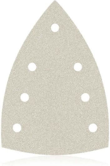 Smirdex 510 White Line Delta Sanding Sheet K180 with 7 Holes 147x100mm