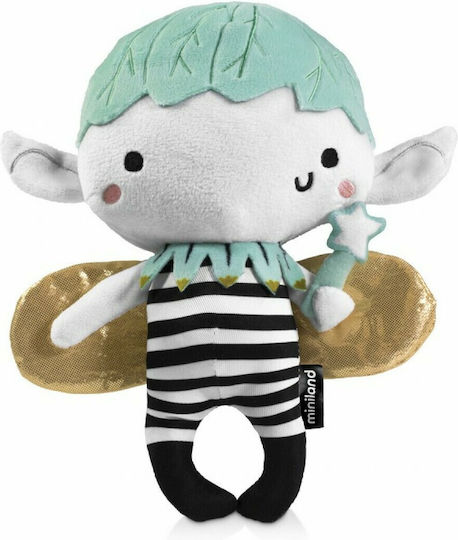 Miniland Baby Toy Lullaby Doll Dreambuddy Pixie made of Fabric with Music for 0++ Months