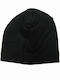Beanie Unisex Σκούφος Πλεκτός σε Μαύρο χρώμα