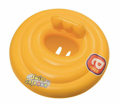 Bestway Βρεφικό Σωσίβιο Swimtrainer με Διάμετρο 69εκ. για 6 έως 12 Μηνών Κίτρινο
