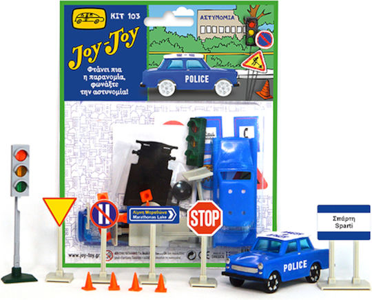 Joy-Toy Immediate Action Police Car for 3+ Years