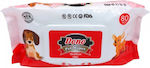Rolinger Dono Dog Body Cleansing Wipes Alcohol Free 15x20cm