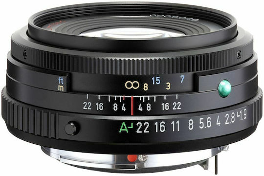Pentax Full Frame Φωτογραφικός Φακός HD Pentax-FA 43mm f/1.9 Limited Pancake για Pentax K Mount Μαύρος