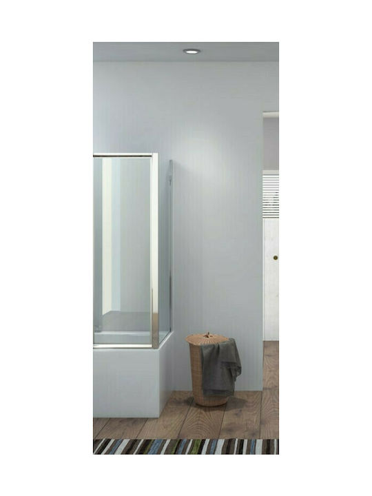 Karag SN-10 Σταθερό Πλαϊνό Μπανιέρας 70x148cm Clear Glass