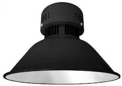 Fos me Lumină clopot comercială LED 20W Alb cald 1800lm cu LED încorporat Negru Ø25.5xÎ18.5cm