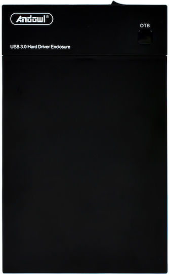 Andowl QY-S300 Θήκη για Σκληρό Δίσκο 2.5" / 3.5" SATA III με σύνδεση USB 3.0 Q-YS300