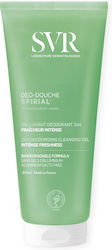 SVR Laboratoire Spirial Deo-Douche 24h Душ Гел с Дезодориращо Действие за Интензивна Свежест 200ml SVR Laboratoire Spirial Deo-Douche 24h Душ Гел с Дезодориращо Действие за Интензивна Свежест 200ml