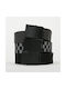 TB2774 Herren Gürtel Stoff Gürtel aus Gewebe Grey / Black
