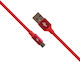 Regulär USB 2.0 auf Micro-USB-Kabel Rot 0.26m (1018.106) 1Stück