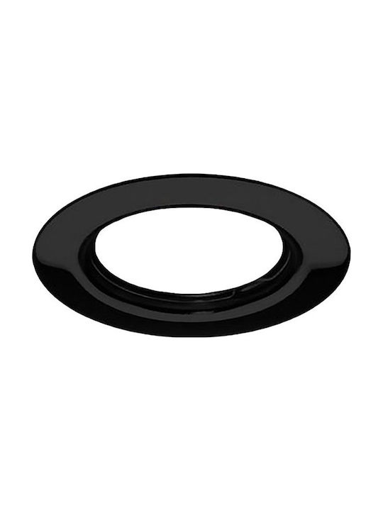 Fos me Round Metallic Frame for Spot Black