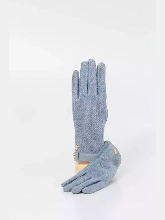 Fragola GL-05 Γαλάζια Γυναικεία Μάλλινα Γάντια