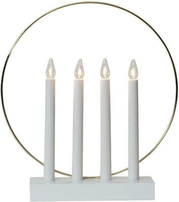 Eglo Christmas White Electric Candle