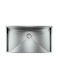 Sanitec Filo Quadra Ένθετος Νεροχύτης Inox Σατινέ Μ77xΠ45cm Ασημί