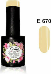 Gellie E 67 Halb-permanenter Nagellack E 670 10...
