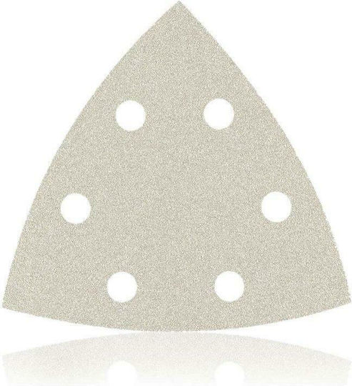 Smirdex 510 White Line Delta Sanding Sheet K180 with 6 Holes 95x95mm