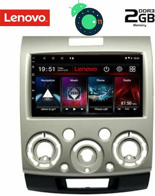 Lenovo Car Audio System for Audi A7 Ford Ranger Mazda BT-50 2006-2011 (Bluetooth/USB/AUX/WiFi/GPS/Apple-Carplay/CD) with Touch Screen 9" DIQ_LVB_4170