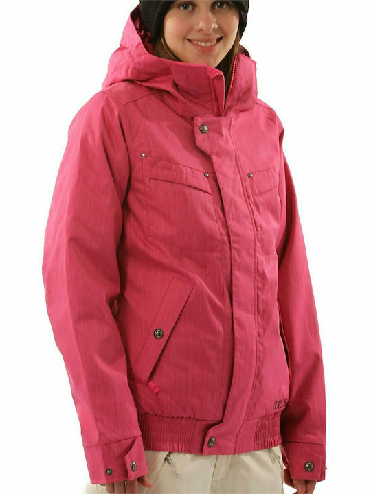 Burton Cosmo 232451-953 Γυναικείο Μπουφάν για Σκι & Snowboard Ροζ