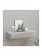 Shelf Wall Grey 60x23.5x10cm