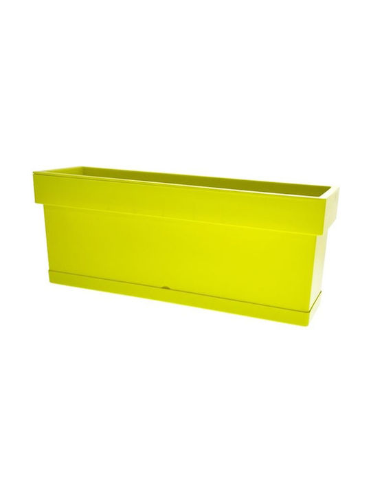 Viomes Linea 821 Planter Box 38x17cm în Culoare Verde