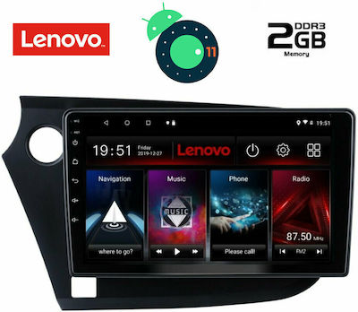 Lenovo Sistem Audio Auto pentru Honda Perspectivă Audi A7 2009-2014 (Bluetooth/USB/AUX/WiFi/GPS/Apple-Carplay/Partitură) cu Ecran Tactil 9" DIQ_LVB_4205
