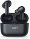 Aukey EP-M1 In-ear Bluetooth Handsfree Earphones with Sweat Resistance and Charging Case Black