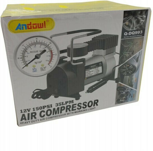 Andowl Pompă Auto Qdq993 cu cablu 12V