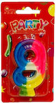 BIRTHDAY CANDLE NUMBER (9)