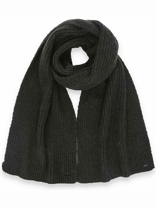 4F Women's Knitted Scarf Black