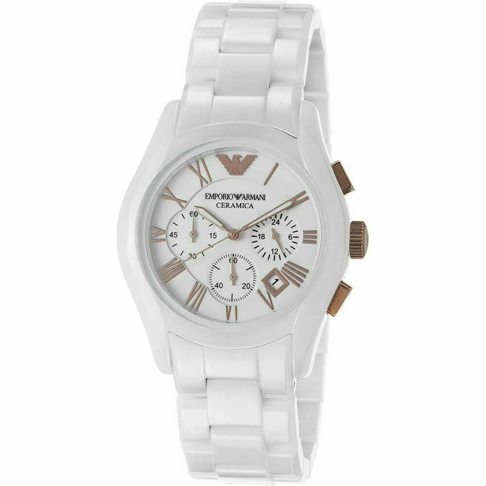 Emporio armani ceramica top white watch price