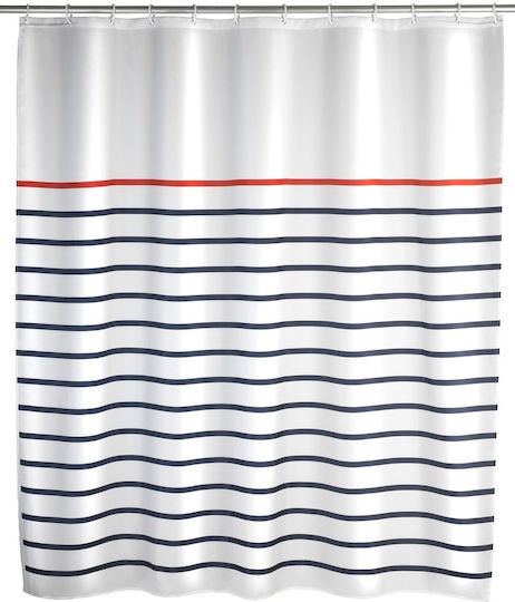 Wenko Marine Κουρτίνα Μπάνιου 180x200 cm White