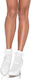 Leg Avenue Șosete Sexy Albe
