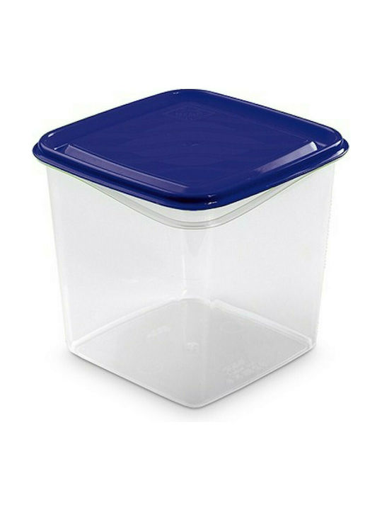 Hega Hogar Caseta Utilizare Generală Cu Capac Plastic Albastru 2600ml 1 Bucată