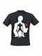 Pegasus Death Note Ryuk & Light T-shirt σε Μαύρο χρώμα