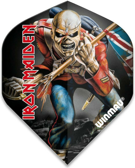 Winmau Rock Legends Iron Maiden Trooper Φτερά για Βελάκια