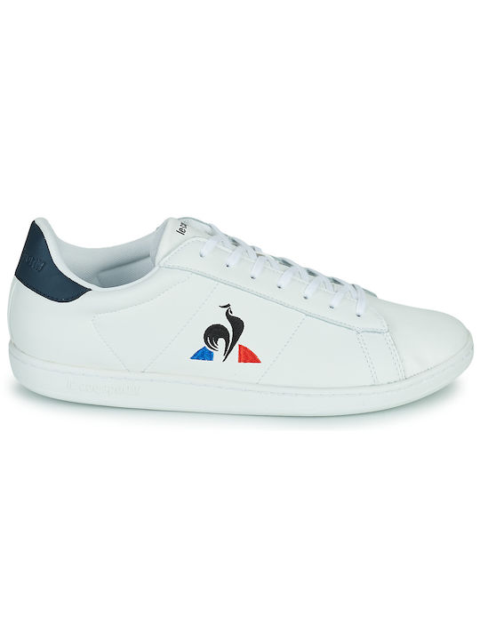 Le Coq Sportif Courtset Ανδρικά Sneakers Λευκά