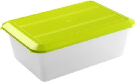 Hega Hogar Cutie pentru Mâncare Plastic Verde 6500ml 1buc