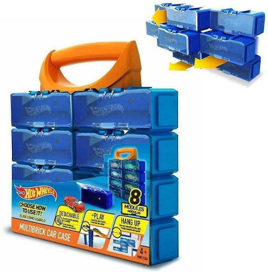 Hot Wheels Кейс За Колички Multibrick 8 Модула Количка 1:64 За 4+ Години