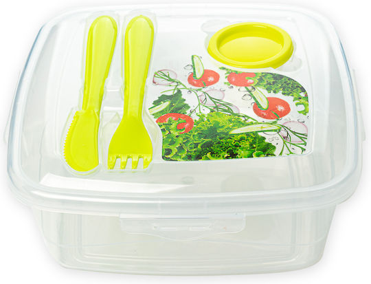 Hega Hogar London Lunchbox Kunststoff Transparent 1800ml 1Stück