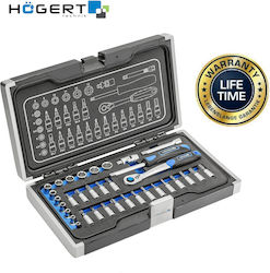 Högert Technik Καστάνια με Καρυδάκια 1\4" Högert Technik Καστάνια με Καρυδάκια 1\4"