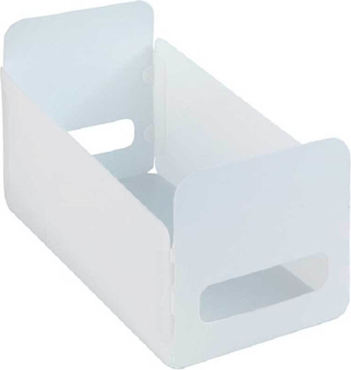Wenko Καλάθι Αποθήκευσης Πλαστικό Λευκό 40x15x18cm 3τμχ