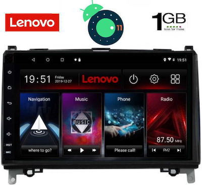 Lenovo LVB 4400_GPS Ηχοσύστημα Αυτοκινήτου για Mercedes Benz A / B / Sprinter / Vito (Bluetooth/USB/WiFi/GPS) με Οθόνη Αφής 9"